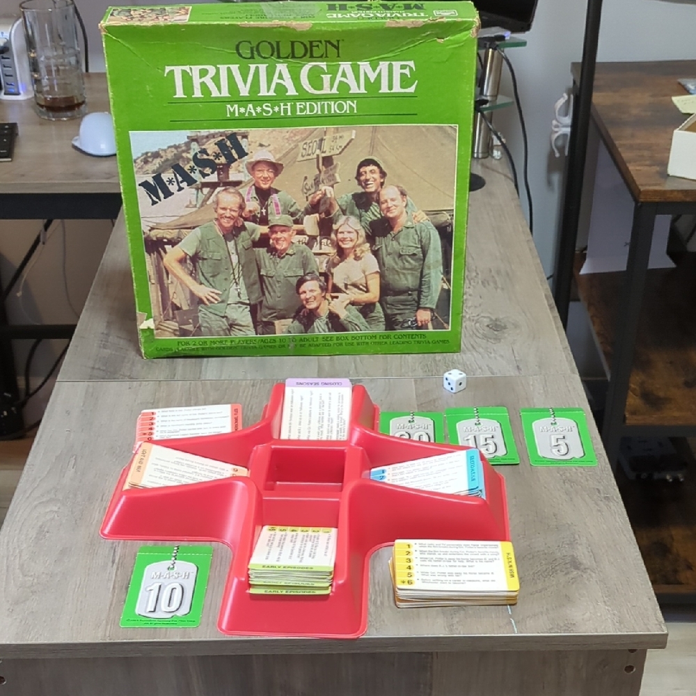Vintage Trivia Game M*A*S*H Edition